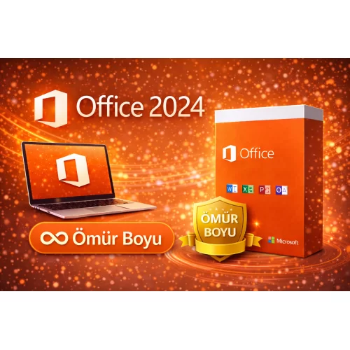  Office 2024 Pro Plus - ÖMÜR BOYU